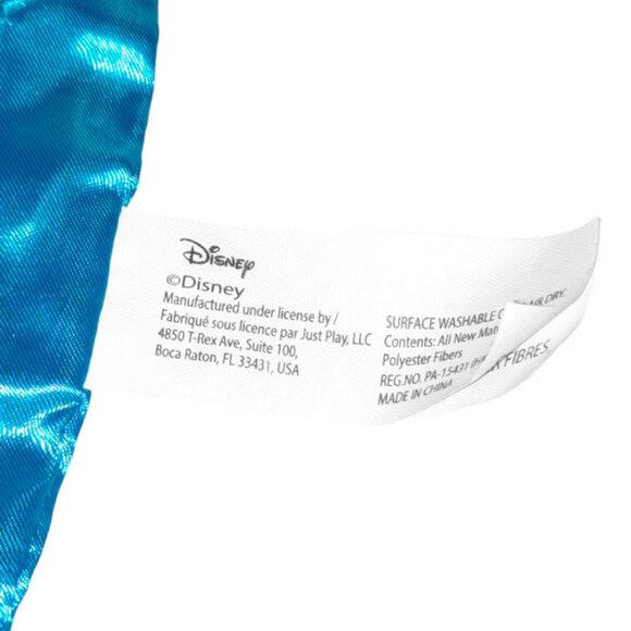 Disney Muppet Babies Kermit The Frog Rattle Lovey Security Blanket 11" X 11" - Picture 4 of 4